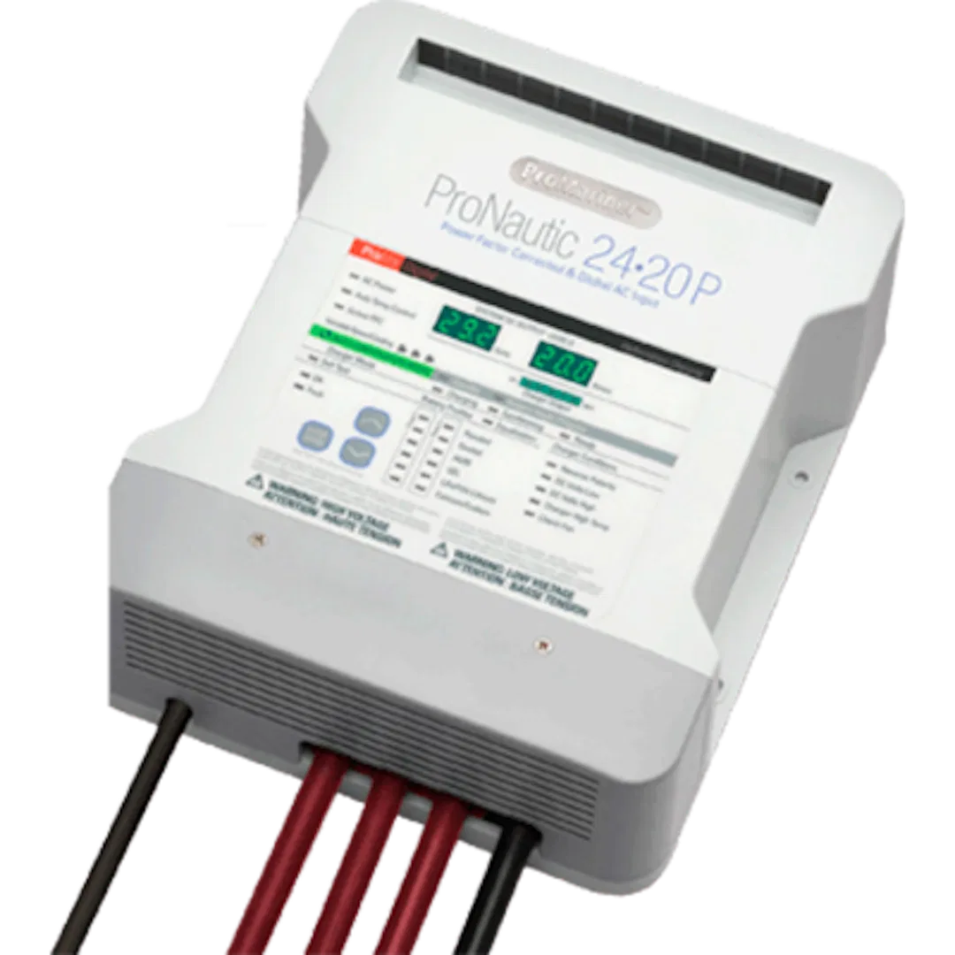 63170 – PRO MARINER Battery Charger, For 24 Volt Marine Batteries 3 Bank Charger 100 To 260 Volt AC Operation At 50 T...